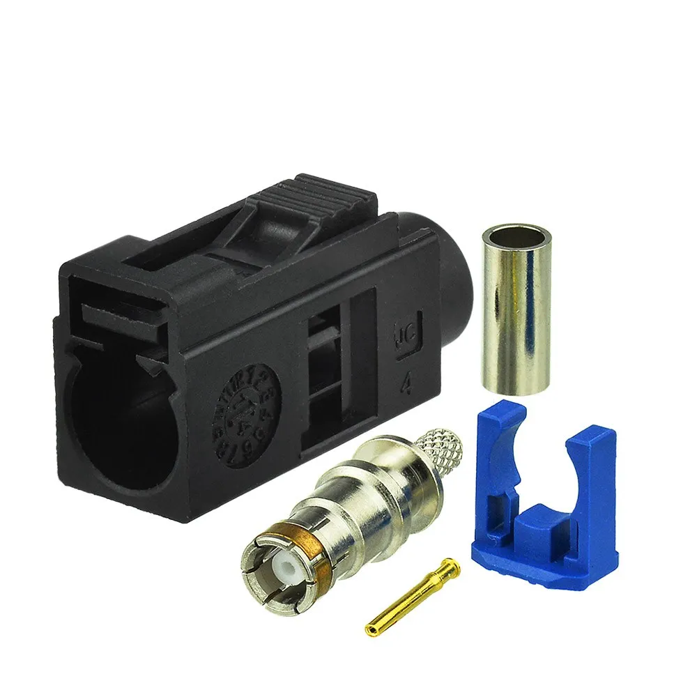 Superbat Fakra A Female Car DAB+ Antenna RF Coaxial Connector