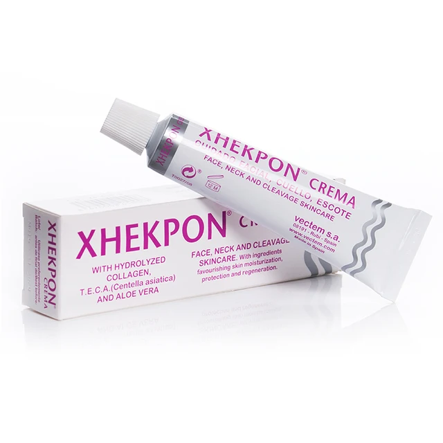 Xhekpon Crema Face and Neck Cream 40ml Neckline Cream Wrinkle Smooth Anti aging Whitening Cream