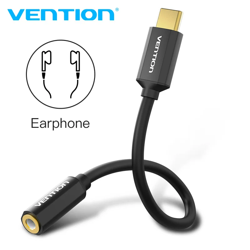 Vention Type C 3 5 Jack наушники USB до мм AUX Наушники адаптер аудио кабель для Huawei V30 mate 20 P30 pro