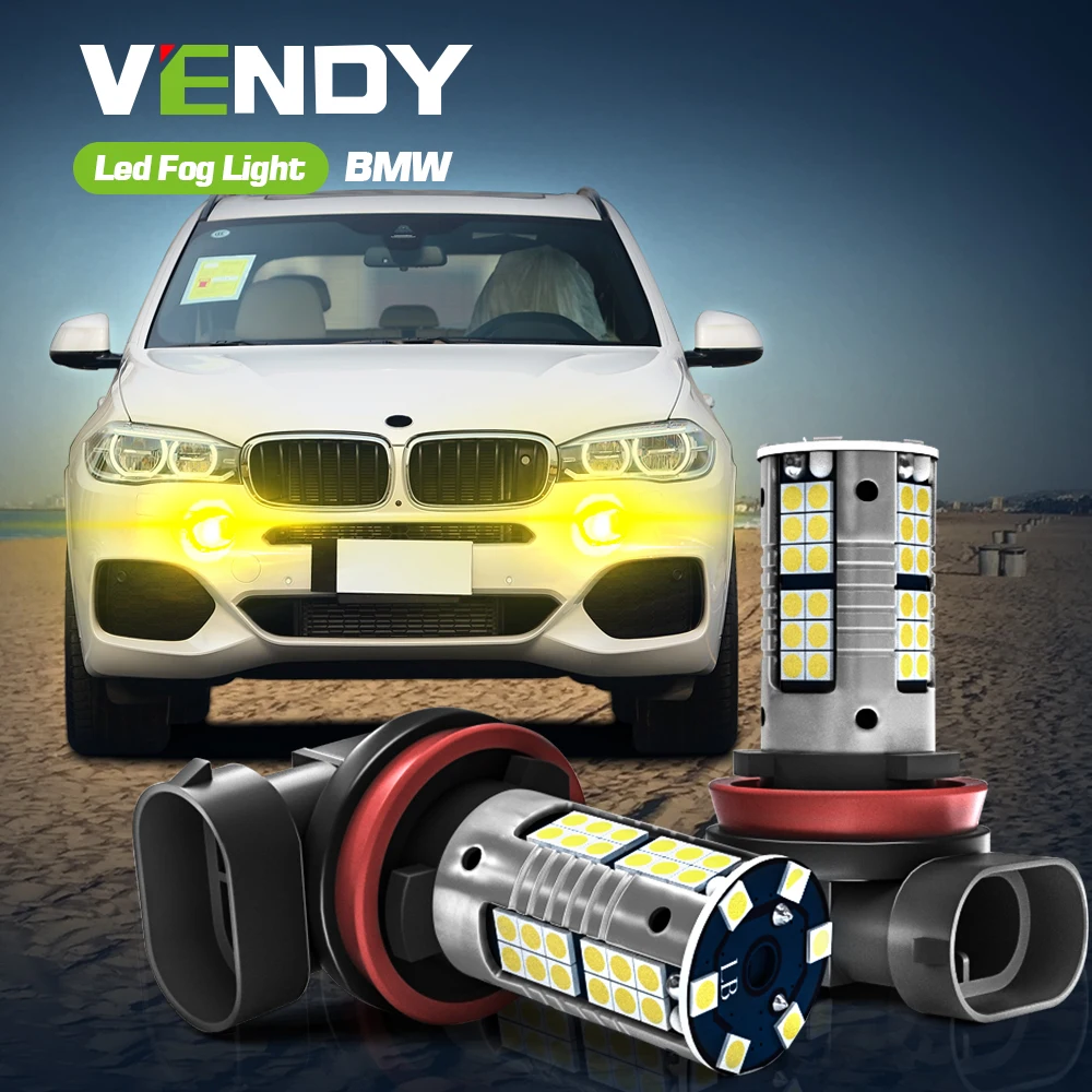 

2 светодиодный т. светодиодсветильник противотуманные фары, лампа Canbus без ошибок H8 для BMW X1 F48 X2 F39 X4 F26 X5 F15 F85 X6 F16 F86 2014 2015 2016 2017 2018 2019