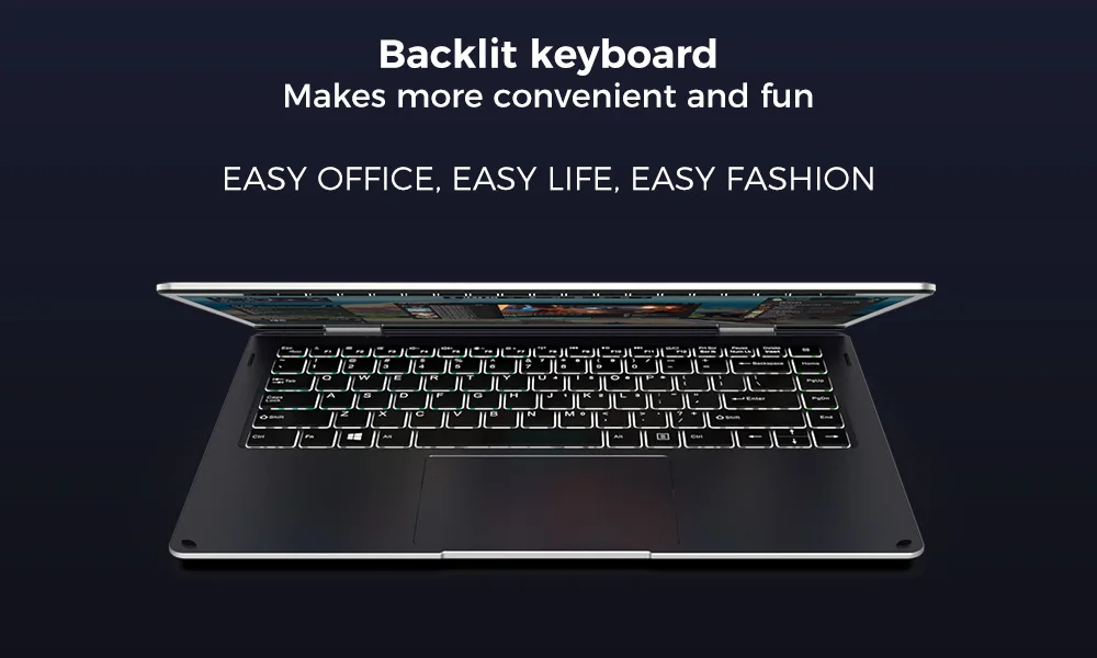 XIDU PhilBook Max ноутбук 14,1 ''планшет 2 в 1 ноутбук с окном 10 планшет с подсветкой Клавиатура компьютер 6 ГБ ПК ноутбук