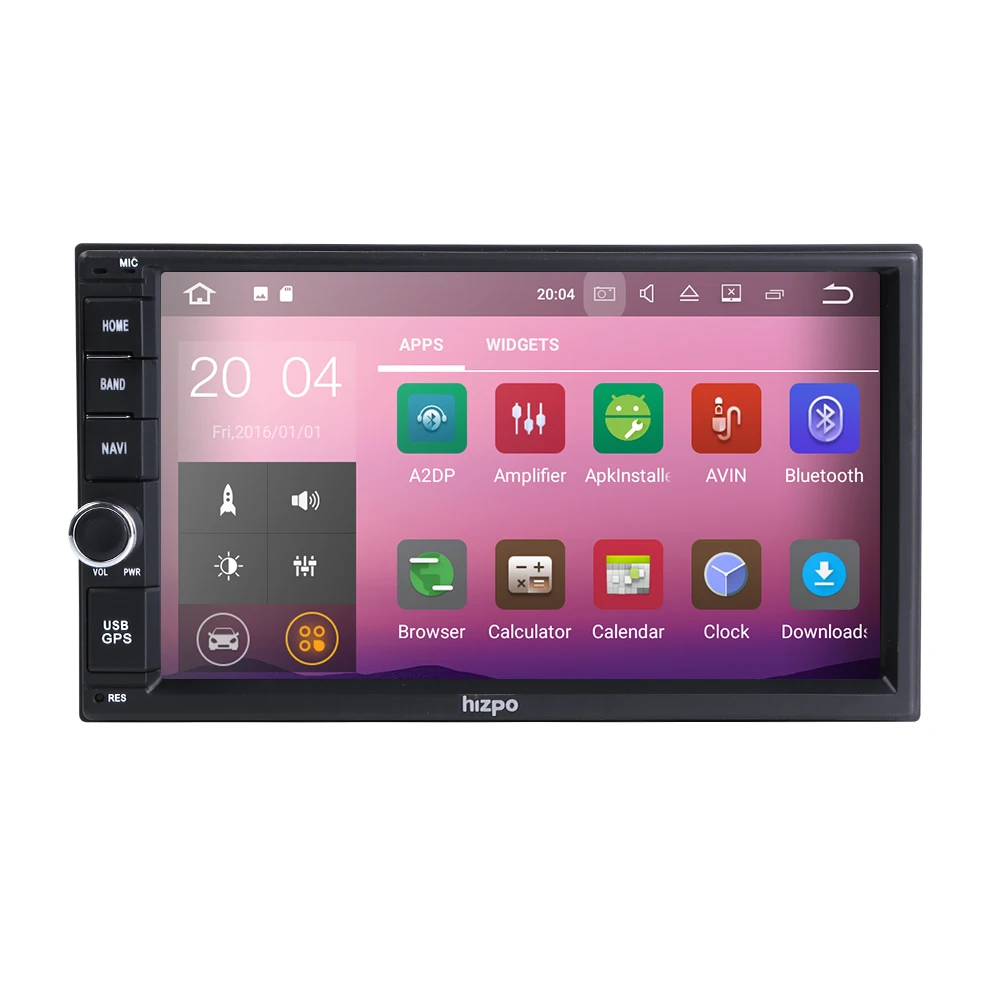  PX3 4G Android 9.0 Auto Radio Quad Core 7Inch 2DIN Universal Car NO DVD player GPS Stereo Audio Hea