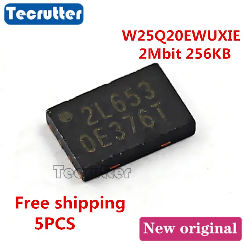 Флэш-память W25Q20EWUXIE 25Q20 USON8 2x3 2Mbit 256KB 25Q20EW 5 шт. бесплатная доставка | Электроника