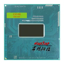 Intel Celeron 2950M SR1HF 2.0 GHz Çift Çekirdekli Çift Dişli CPU Işlemci 2M 37W Soket g3/rPGA946B