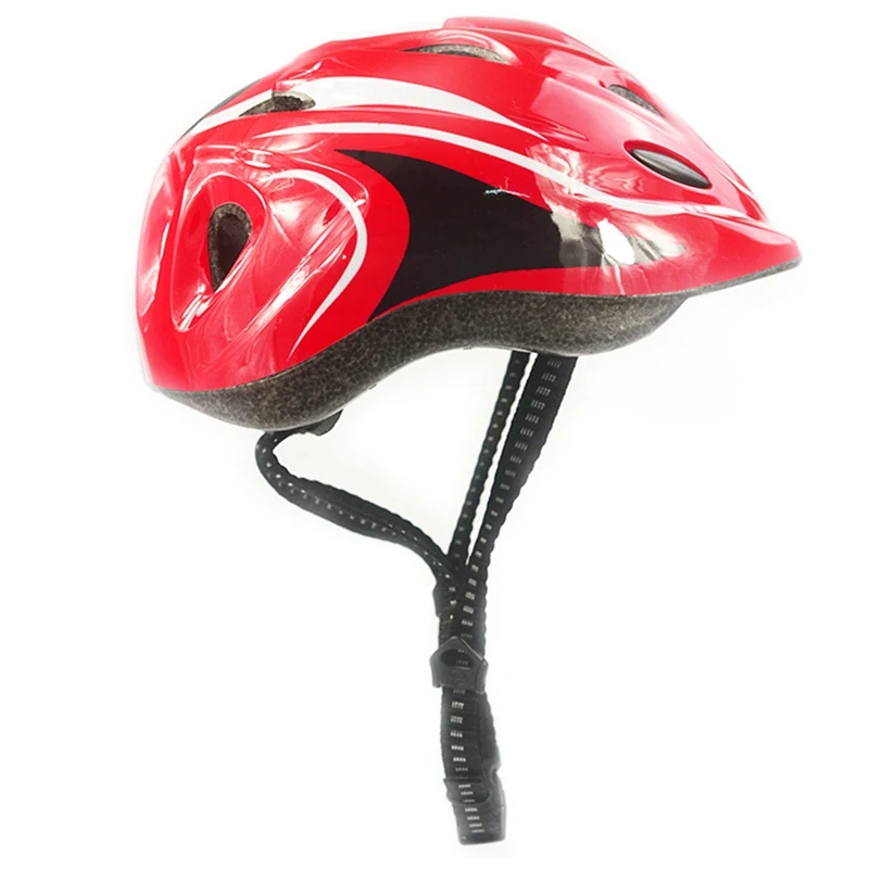 Ultralight Children Helmet Adjustable Bike Cycling Helmets with Light Size 50cm-57cm