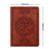 Portable Vintage Pattern PU Leather Notebook Diary Notepad Stationery Gift L4MD ► Photo 3/6