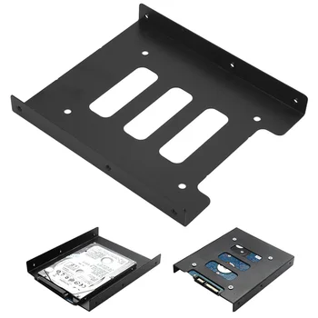 

2.5 Inch SSD HDD To 3.5 Inch Metal Mounting Adapter Bracket Dock 8 Screws Hard Drive Holder For PC Hard Drive Enclosure dropship