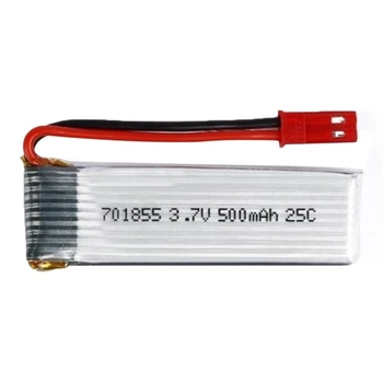 

1Pcs 3.7V 500Mah 25C Lipo Battery Model 701855 With Jst Plug For Fpv Rc