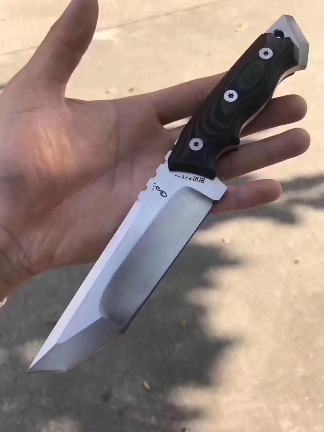 D2 лезвие G10 Ручка Высокое качество прямой нож тактический EDC инструмент открытый кемпинг выживания разведка карманный нож