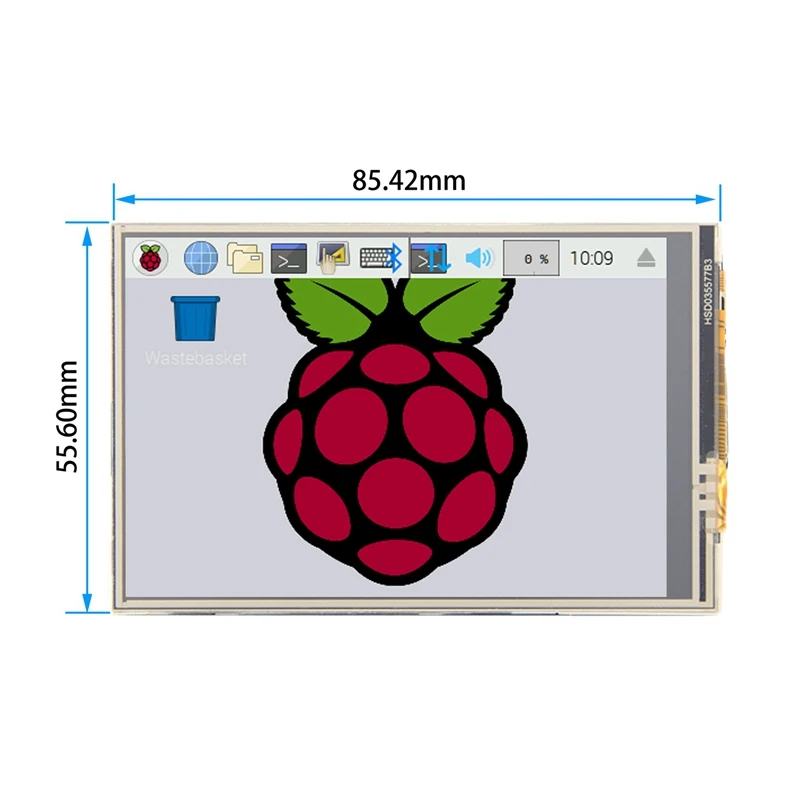 3,5 дюймов MHS ЖК-дисплей, TFT ЖК-панель, модуль 320*480 для Raspberry Pi 4B Raspberry Pi 3 Model B/B