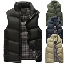 Новая мужская осенне-зимняя повседневная однотонная жилетка с воротником-стойкой на молнии, куртка, верхняя одежда, пальто, однотонное пальто Casaco E1