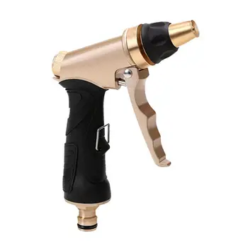 

1PC High Pressure Water Torch Car Washing Sprayer Auto Washing Nozzle Metal Sprinkler For Car Garden Water Gun US Sock
