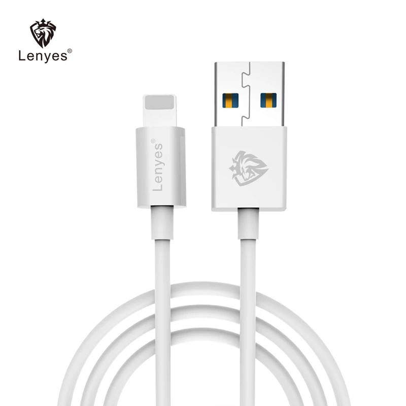 Lenyes 1 м USB кабель для быстрой зарядки для iPhone 2,4 А, кабели для зарядки, универсальный кабель для синхронизации данных, освещение Micro V8 type C type c LC701