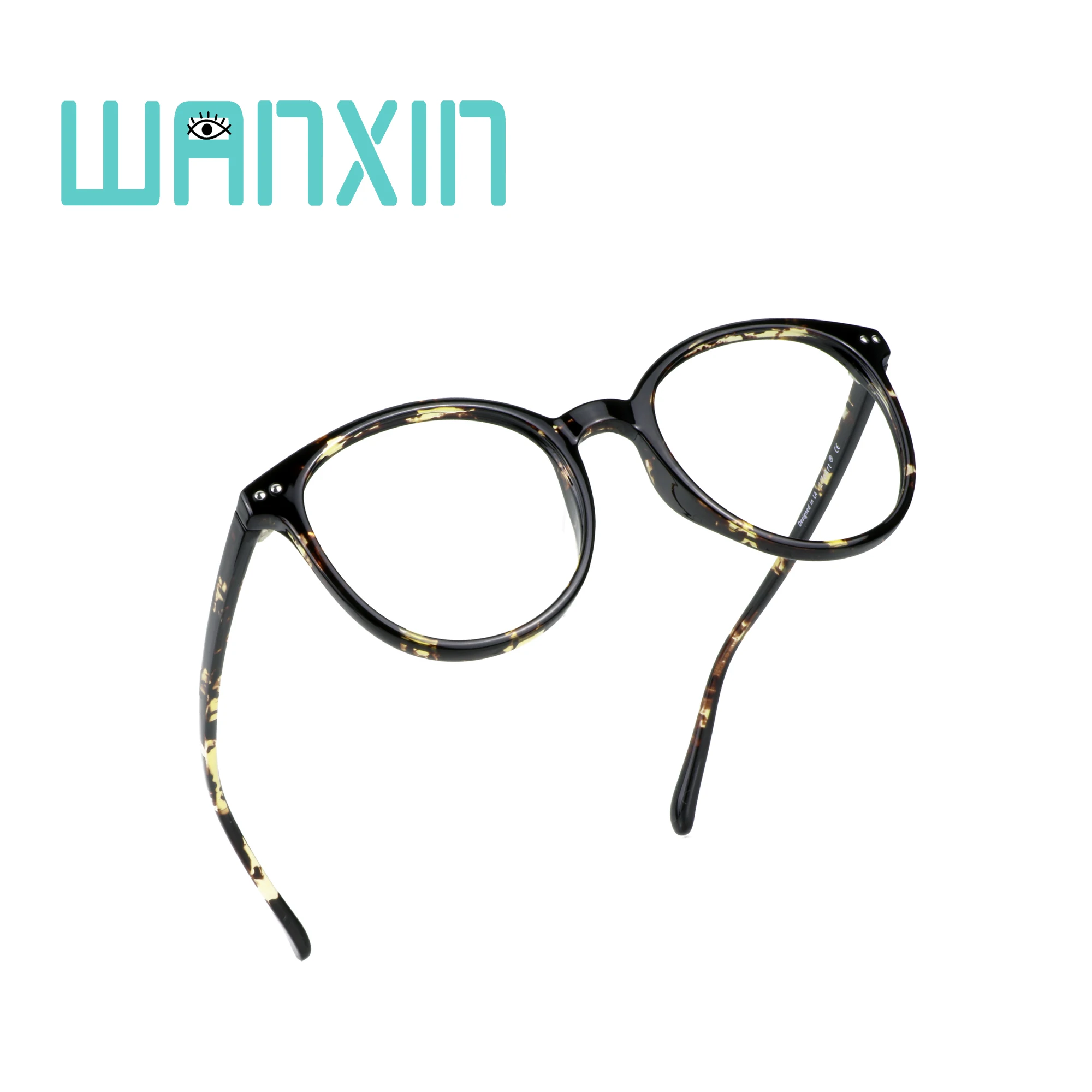 Пластиковые очки WANXIN с защитой от сисветильник овальные для компьютерного