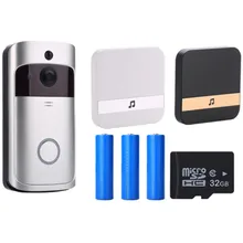 V5 дверной звонок умный IP wifi видео домофон Wi-Fi дверной Звонок камера для квартиры ИК сигнализация беспроводная камера безопасности