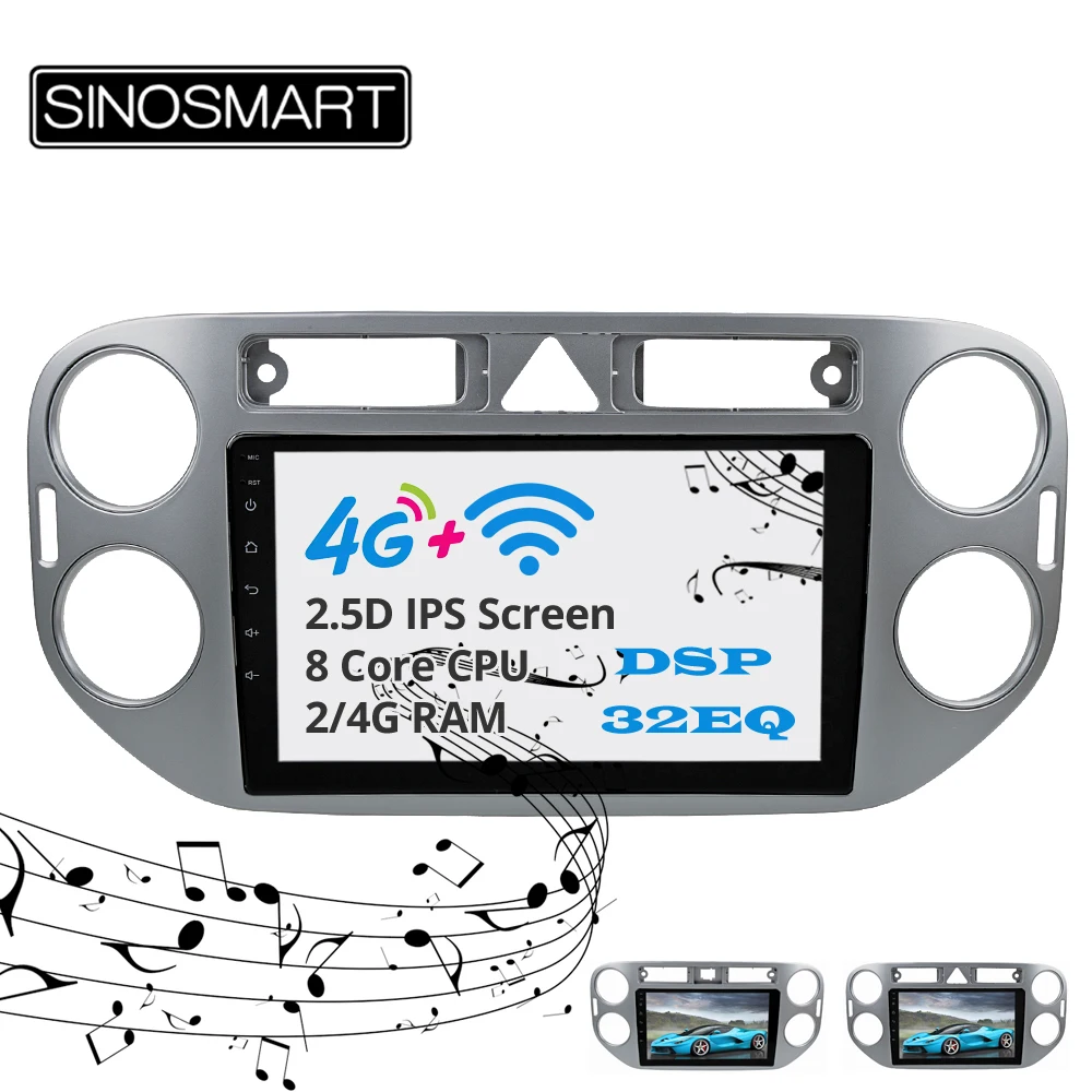 Flash Deal Sinosmart Andriod 8.1 2Din IPS/QLED 2.5D screen car gps multimedia radio navigation player for Volkswagen Tiguan 2016 0 Flash Deal Sinosmart Andriod 8.1 2Din IPS/QLED 2.5D screen car gps multimedia radio navigation player for Volkswagen Tiguan 2016 0