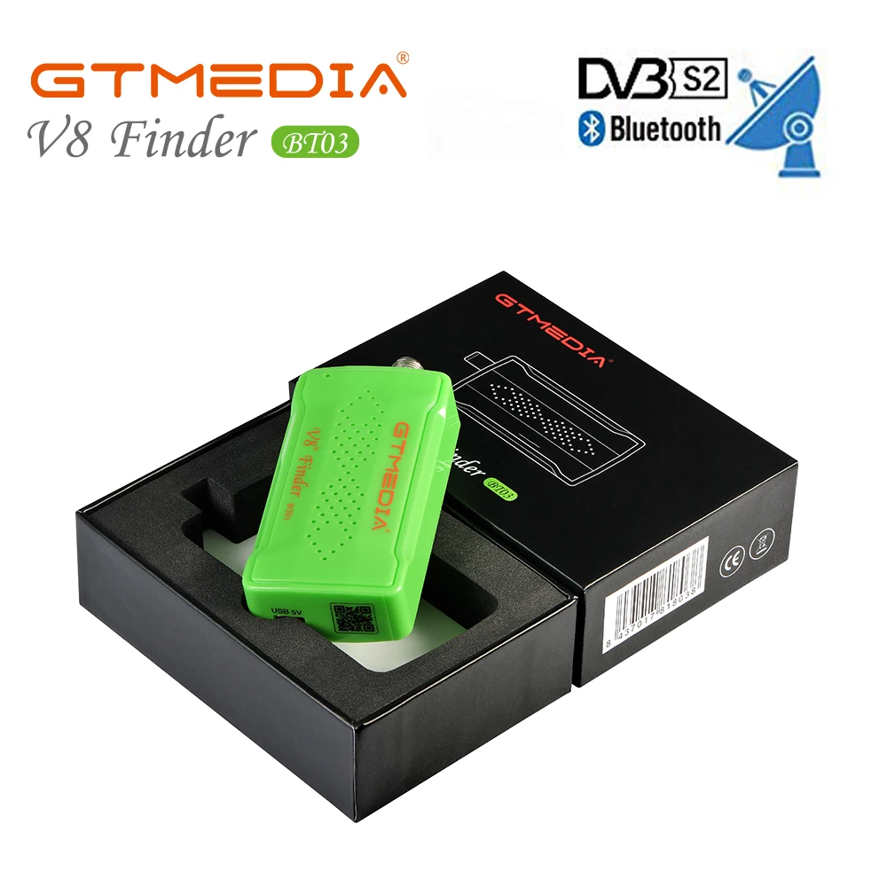 Оригинальный спутниковый искатель GTmedia Freesat V8 Finder BT03 DVB-S2 с Android IOS App1080P цифровой