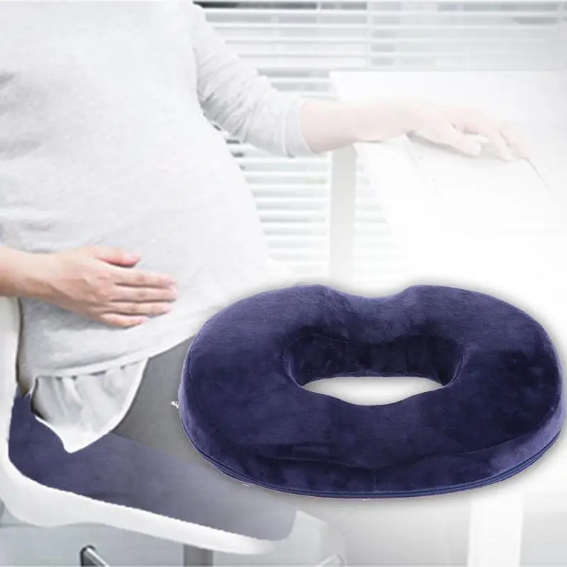 Memory Foam пончики подушка для сиденья для беременных, копчик, болячки, спинка, Sciatica-Премиум Нескользящая Сидящая подушка для пончиков