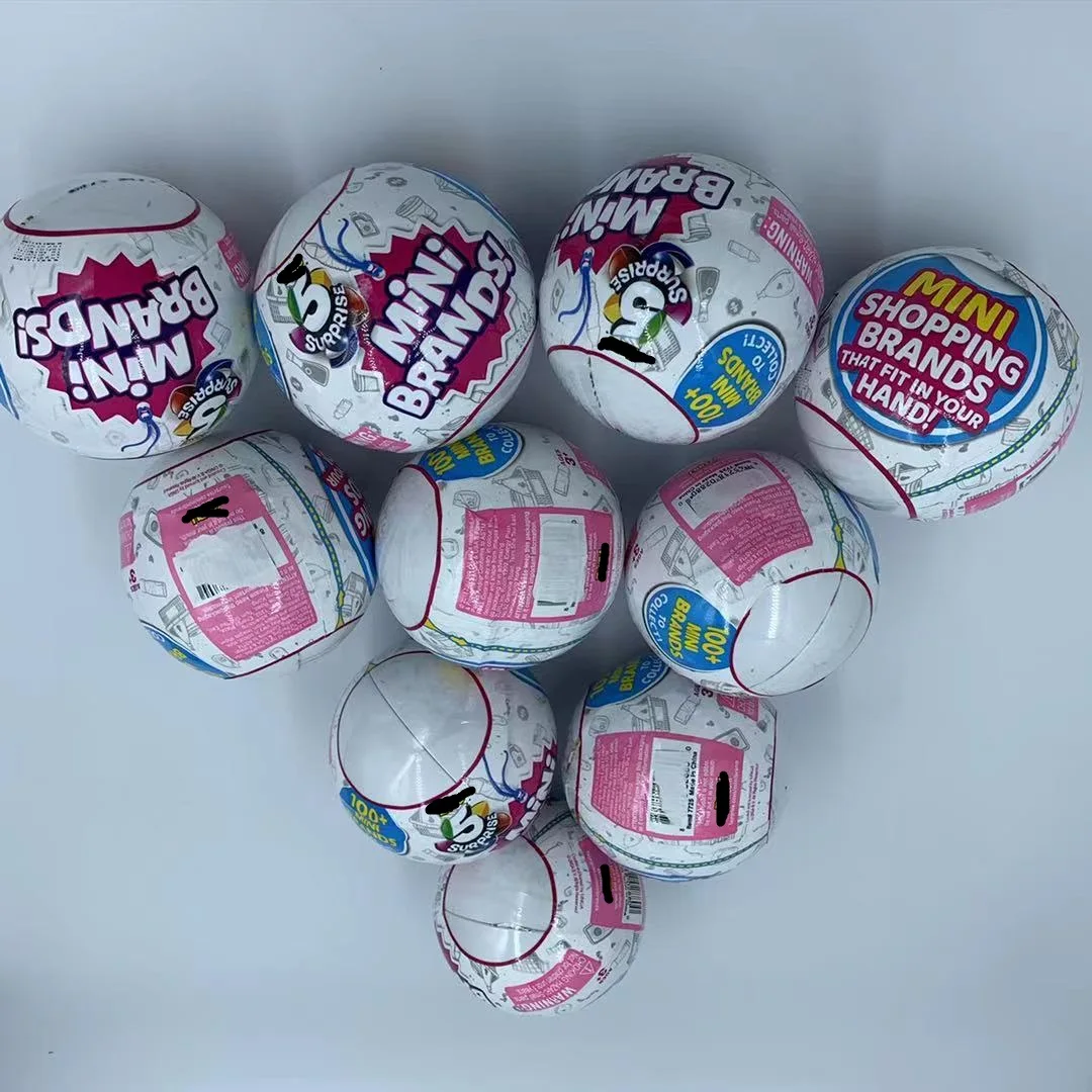 5 Surprise ball  Mini Brands Capsule  Collectible Toy Anime Figure Toys Birthday Surprise Kids Gift 4