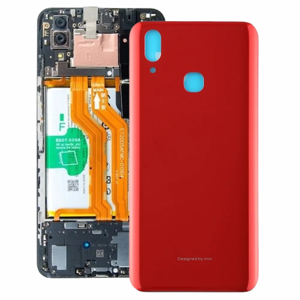 ДЛЯ VIVO X21 Крышка батарейного отсека задняя стеклянная крышка корпус Doo