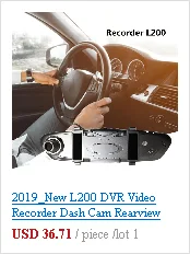 New V35 DVR видеорегистратор зеркало заднего вида Автомобильная камера водонепроницаемая камера заднего вида g-сенсор