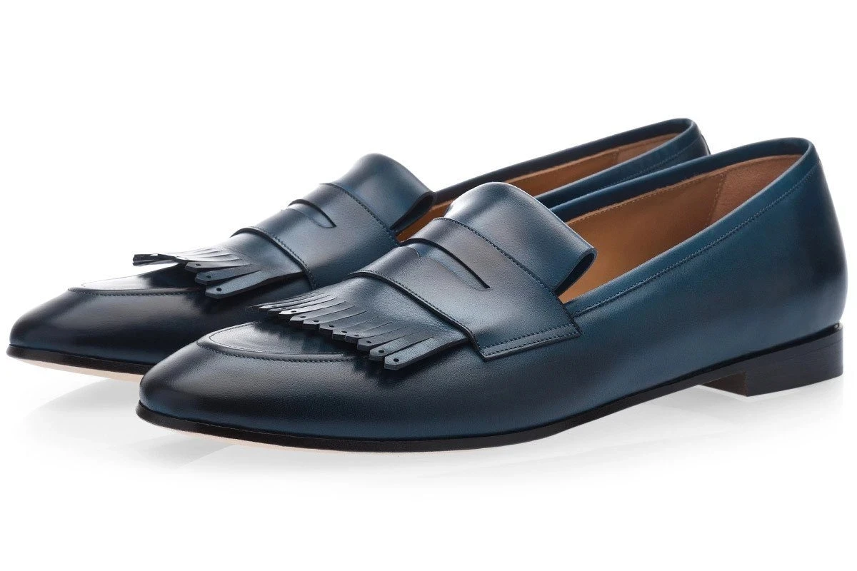 

Men PU Leather Fashion Shoes Low Heel Loafers Shoes Dress Shoes Brogue Shoes Spring Ankle Boots Vintage Classic Male CasualLP360