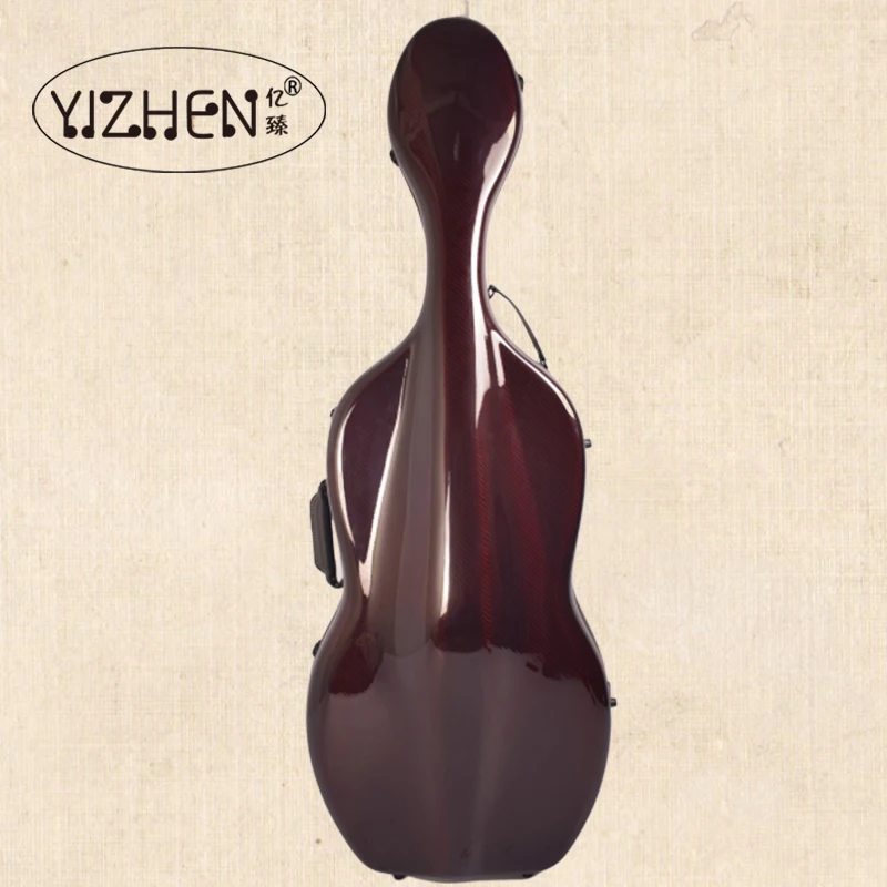 4 / 4 cello Case red Carbon Fiber Cello Case