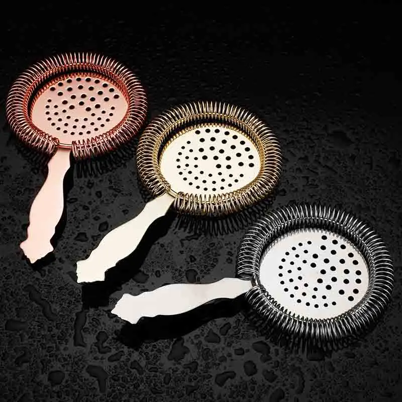 

Bar Cocktail Strainer Ice Strainer Wire Mixed Drink Stainless Steel Bartender Bar Tool