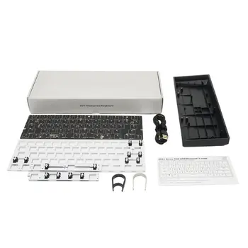 

1Set GK61X Wired Mechanical Keyboard RGB Switch Cable Pcb Case Dual Mode Kits