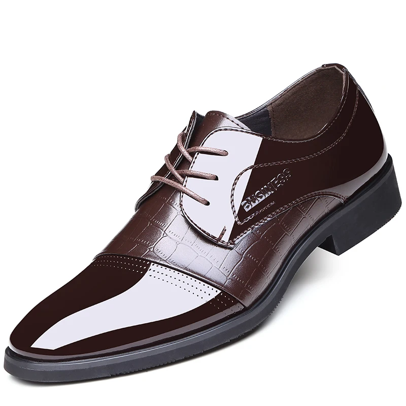 Men Casual Shoes Fashion Formal Men's Dress Comfortable Leather Genuine Male Shoe | Обувь