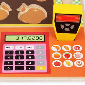 

Wooden Fruit Play House Toy Kit Montessori Early Educational Toy Wooden Kitchen Cutting Fruit Vegetable Toy