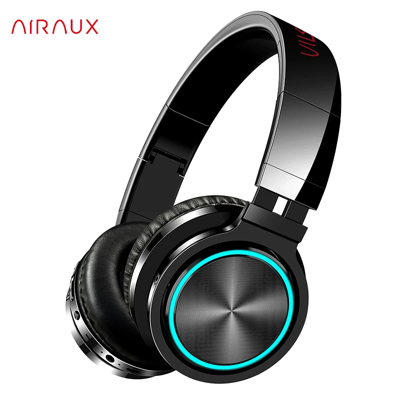  компьютерный геймер BlitzWolf AIRAUX AA ER1 bluetooth беспроводные наушники HiFi стерео игровая гарнитура RGB светильник HD Вызов TF карта наушники для PC G…