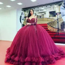 Bleu clair Princesse Robes De Quinceanera 2022 Hors De L'épaule Dentelle Tulle 16 Robe Élégante Soirée Formelle Robe De Bal femmes 