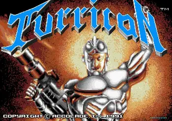

Turrican Top quality 16 bit Sega MD game Cartridge for Megadrive Genesis systems