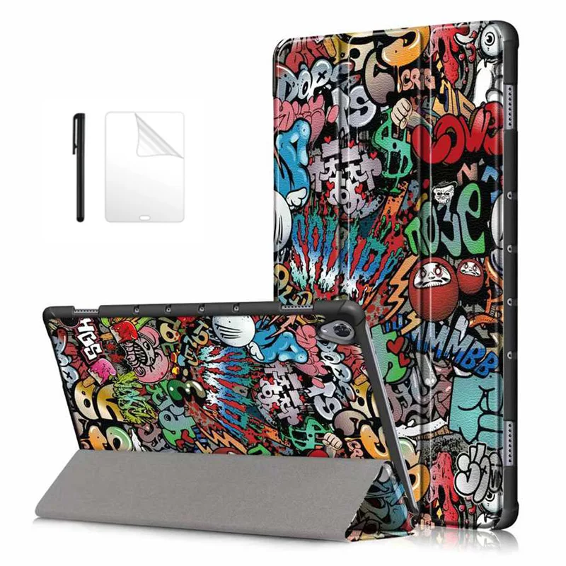 Mangetic PU кожаный чехол для Huawei Mediapad M6 10 8 2019 SCM-AL09 SCM-W09 планшета + пленка ручка |