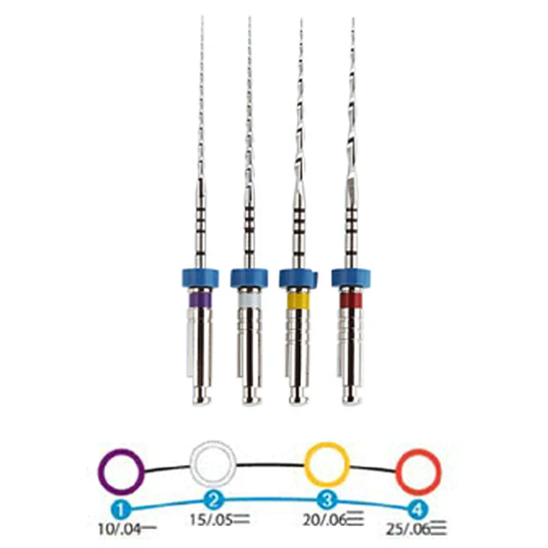 Dental Instrument M files Endo Rotary Endodontic Files 25mm Dental Endo Motor Files Instrument M-two Dentistry 2