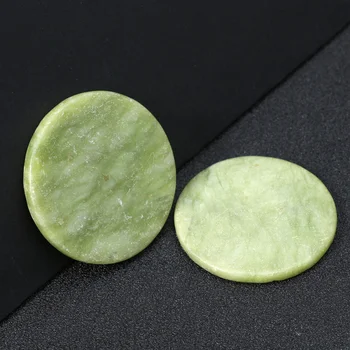 

10pcs Jade Stones Eyelash Extension Pallet Holder Round Pallet Pad（As Shown）