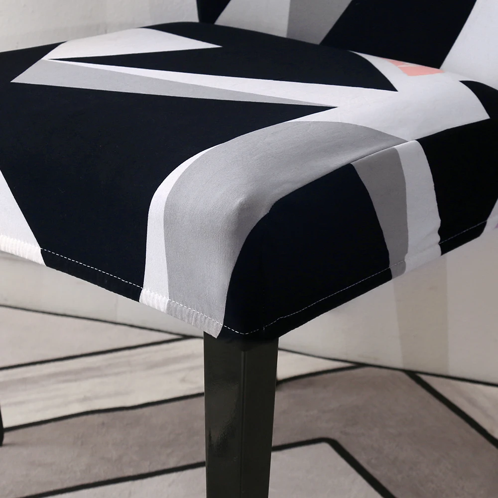 Съемный чехол для стула с цветочным принтом эластичные Чехлы свадеб банкетов