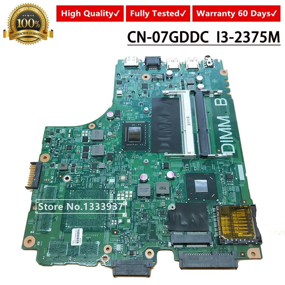 CN-07GDDC 07GDDC 7GDDC материнская плата DNE40-CR MB 5J8Y4 для Dell insprion 3421 5421 Материнская ноутбука
