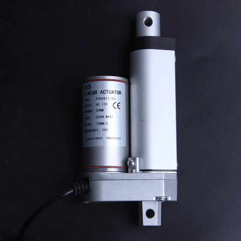 12V 500N линейный привод двигателя открывания двери сверхмощный кронштейн для подъемника
