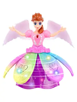 

Electric Dancing Female Dazzling Dance Little Princess Robot Children's Toy Music Rotating Singing Dancing Doll