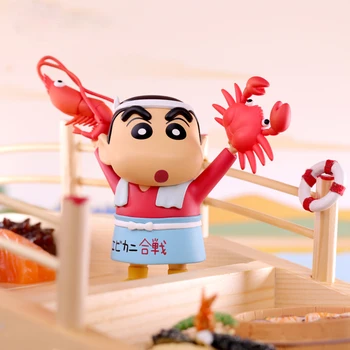 

Trend gift genuine Crayon Shin-chan 30th anniversary limited edition animation peripheral kid doll ornaments