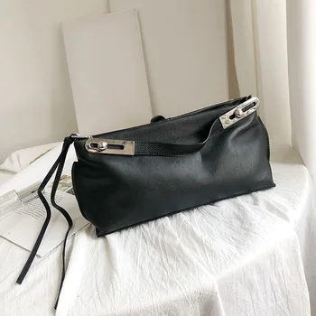 

2020 Fashion Cow leather Women Handbags Ladies Totes Silver Hardware Genuine leather Cross body Bags For Womens Designer Handbag