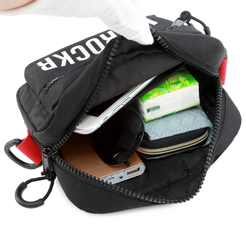 

Popular Brand xiao gua bao Cross-body Bag Shoulder Bag Men's Mini Hip Hop Bag Versitile Fashion Waterproof Bag Women's Mobile Ph