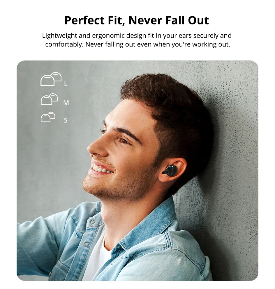 Tronsmart Spunky Beat TWS Bluetooth 5.0 Earphone APTX Wireless Earbuds with QualcommChip CVC 8.0 Touch Control Voice Assistant (7)