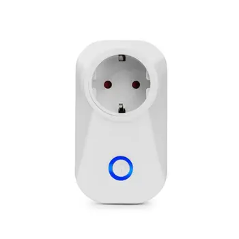 

Wireless Phones APP Remote Control WiFi Smart Socket Wall Plug Switch with Timing Function for Home Appliance Automation