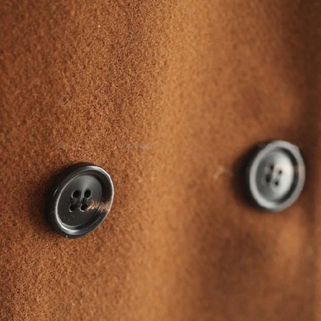 Популярное Женское зимнее пальто из шерсти и хлопка длинная верхняя одежда