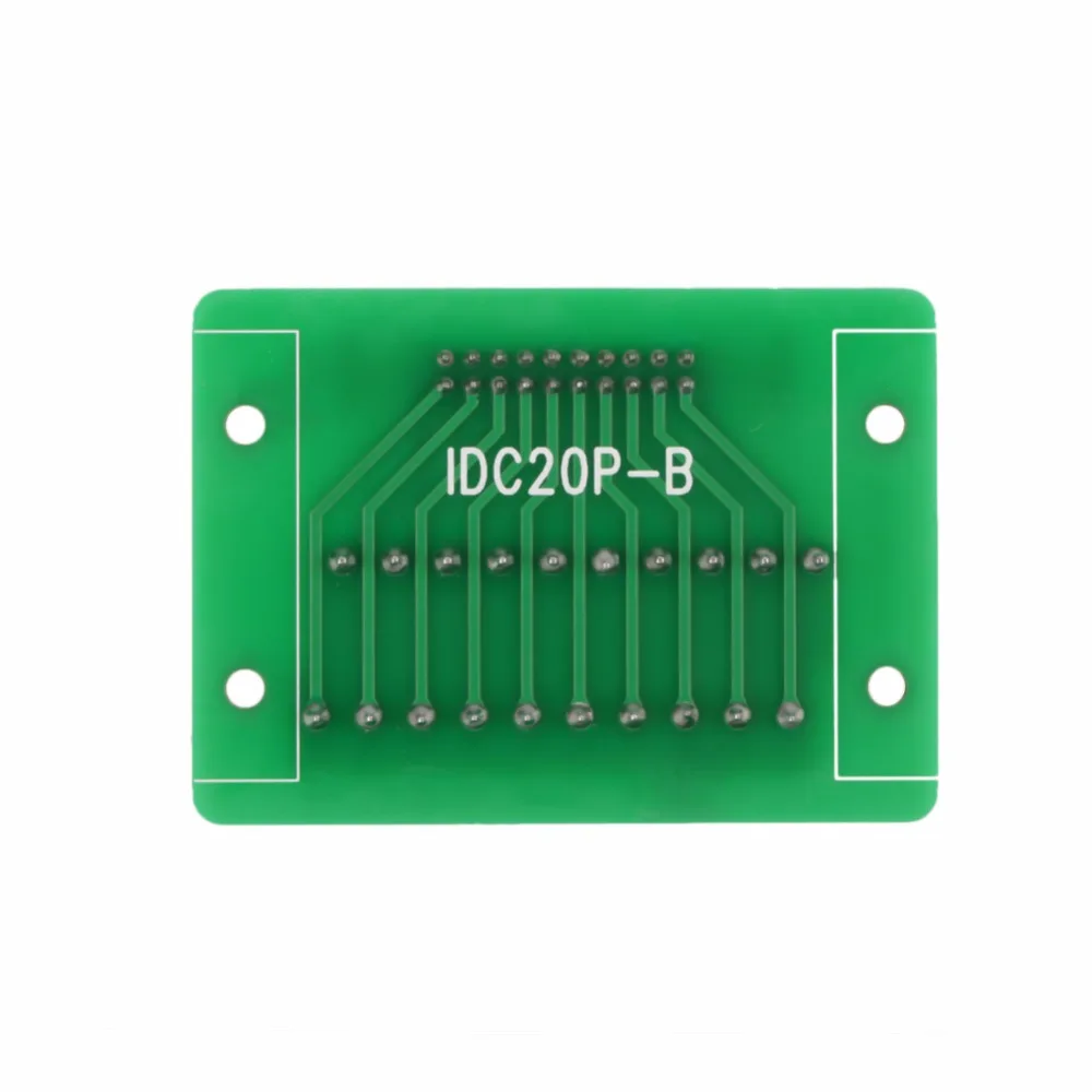 20Pin мужская верхняя переходная плата клеммный блок разъем PLC интерфейс с кронштейном IDC20P