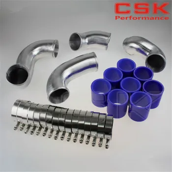 

FRONT MOUNT INTERCOOLER PIPE PIPING KIT FOR SKYLINE R33 R34 GTR RB26DETT BLUE