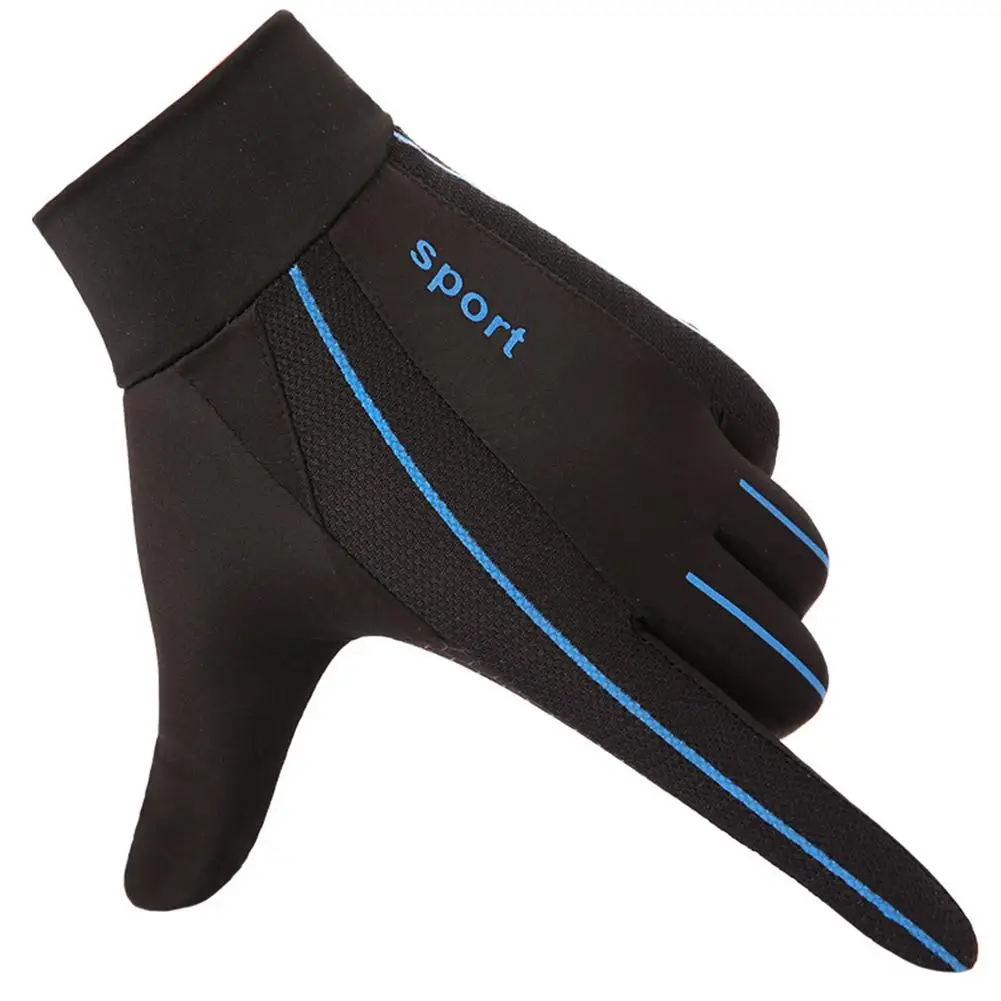 Kuulee унисекс тонкие сетчатые велосипедные перчатки с сенсорным экраном Нескользящие эластичные быстросохнущие дышащие перчатки для